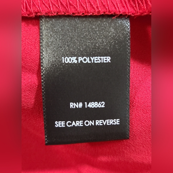 Torrid Harper Georgette 3/4 Sleeve Blouse - Cute For A Valentines Date! - Picture 8 of 16